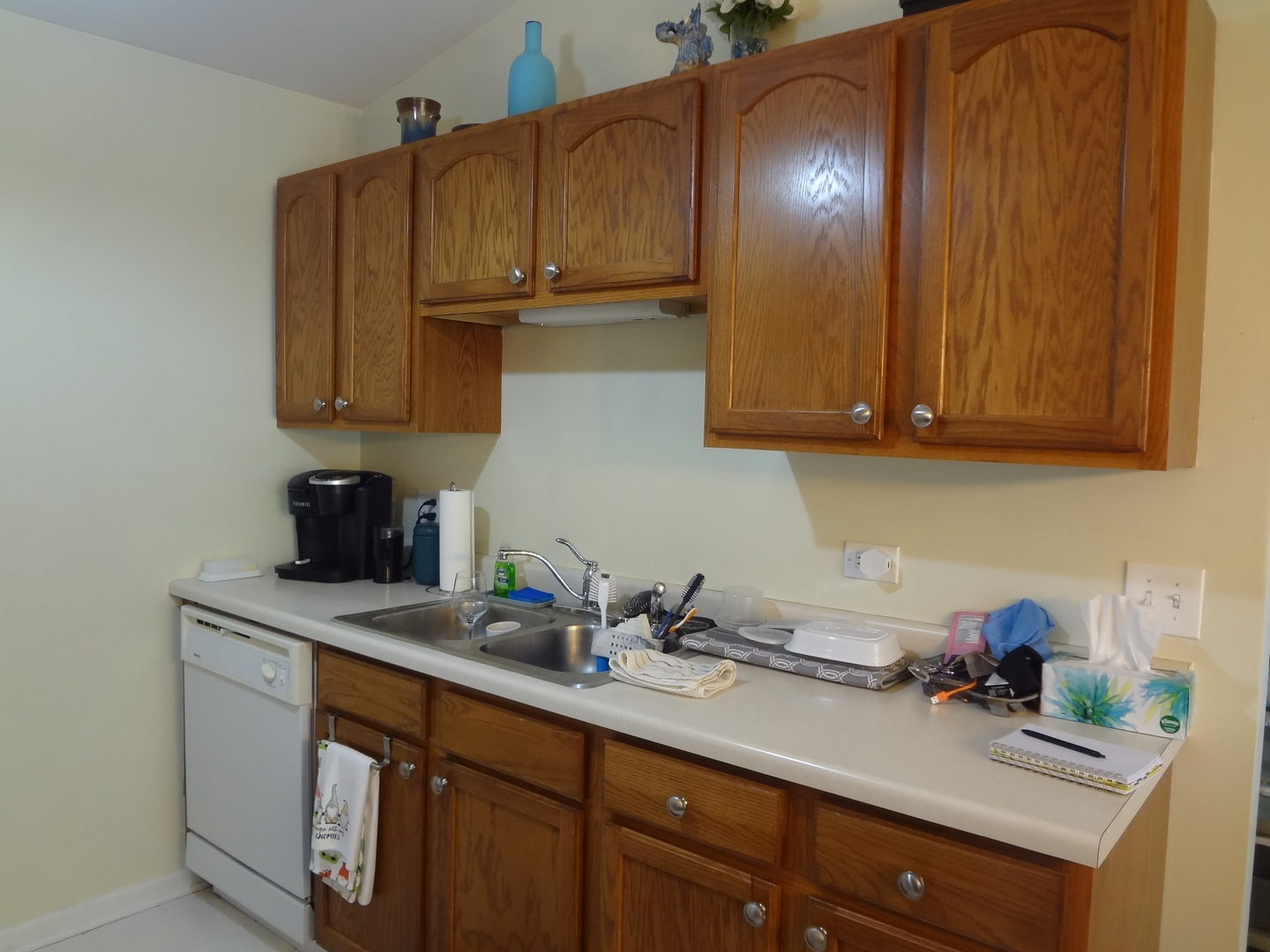 1171 North Red Oak Circle, Unit 4 Round Lake Beach, IL 60073 - Photo 10 of 23 a kitchen with stainless steel appliances granite countertop a sink a stove and cabinets