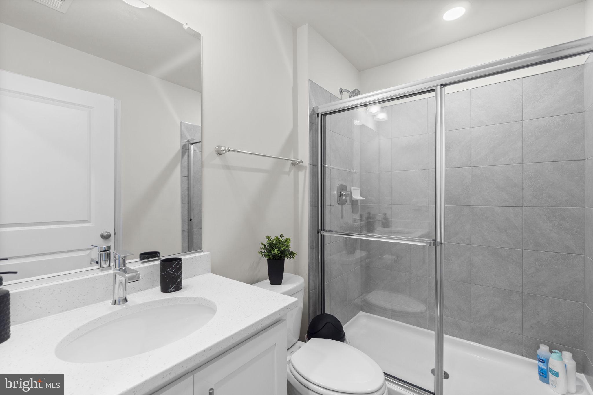 417 Union Street Frederick, MD 21701 - Photo 29 of 35 Modern bathroom with sleek finishes.