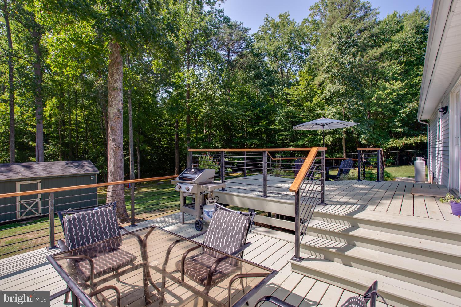 6440 Fire Tower Road Welcome, MD 20693 - Photo 53 of 63 Deck with iron railings