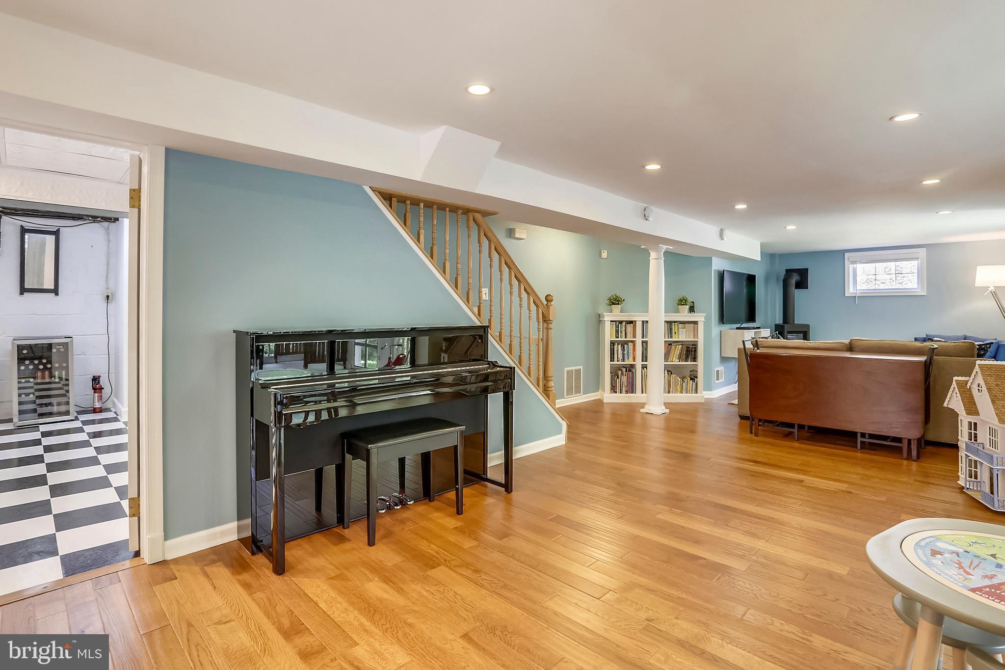 314 Penwood Road Silver Spring, MD 20901 - Photo 23 of 39 Lower level entertaining space