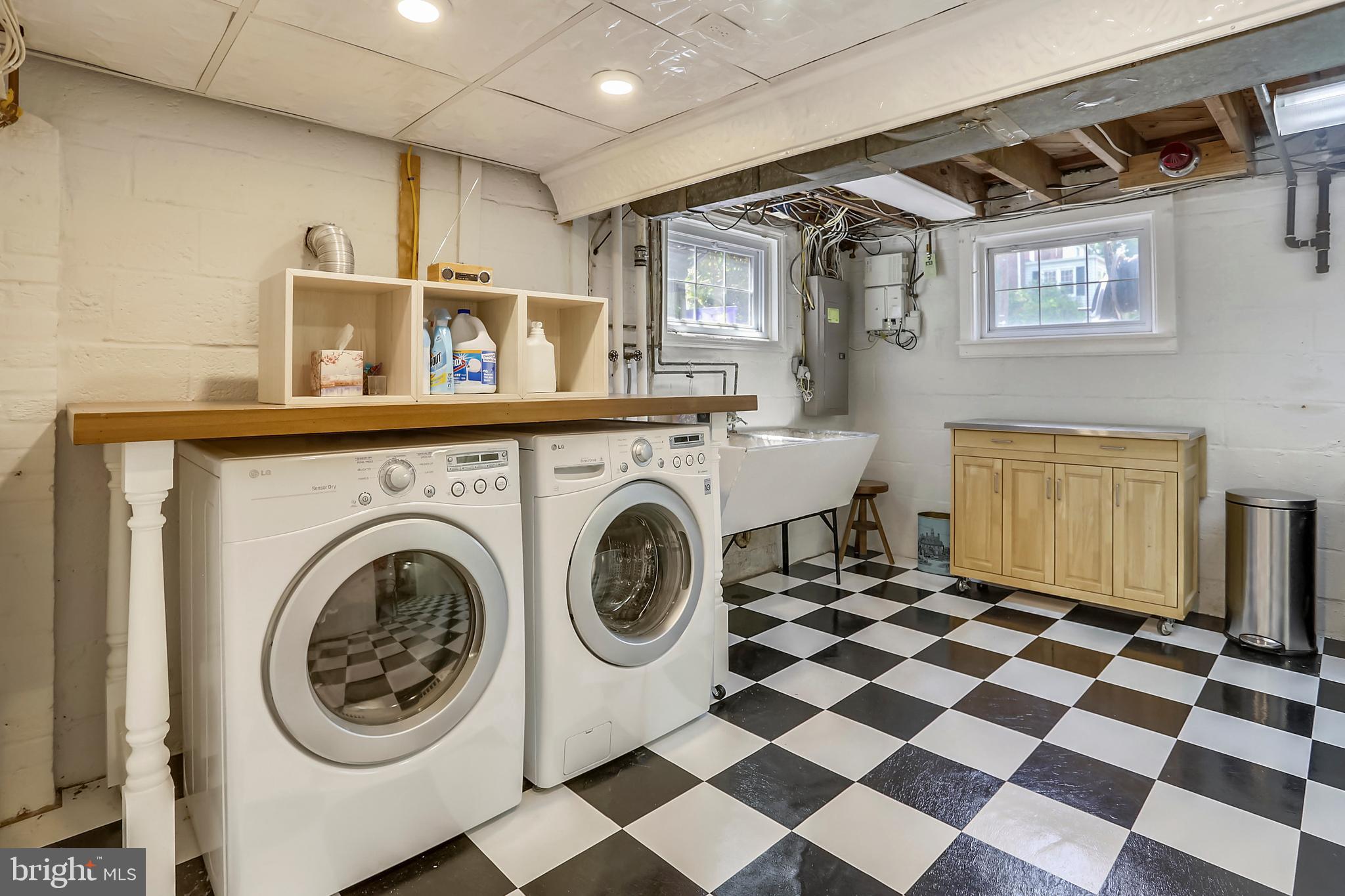 314 Penwood Road Silver Spring, MD 20901 - Photo 29 of 39 Lower level laundry