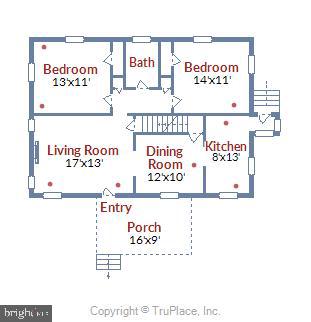 314 Penwood Road Silver Spring, MD 20901 - Photo 38 of 39 Main level floorplan
