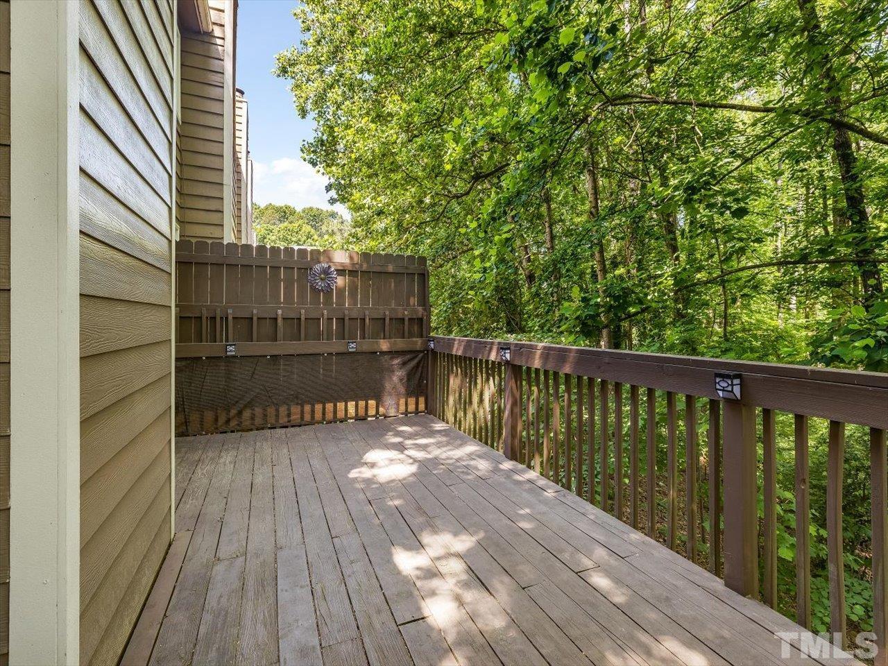 115 Inverness Court Cary, NC 27511 - Photo 10 of 25 a view of balcony with wooden floor