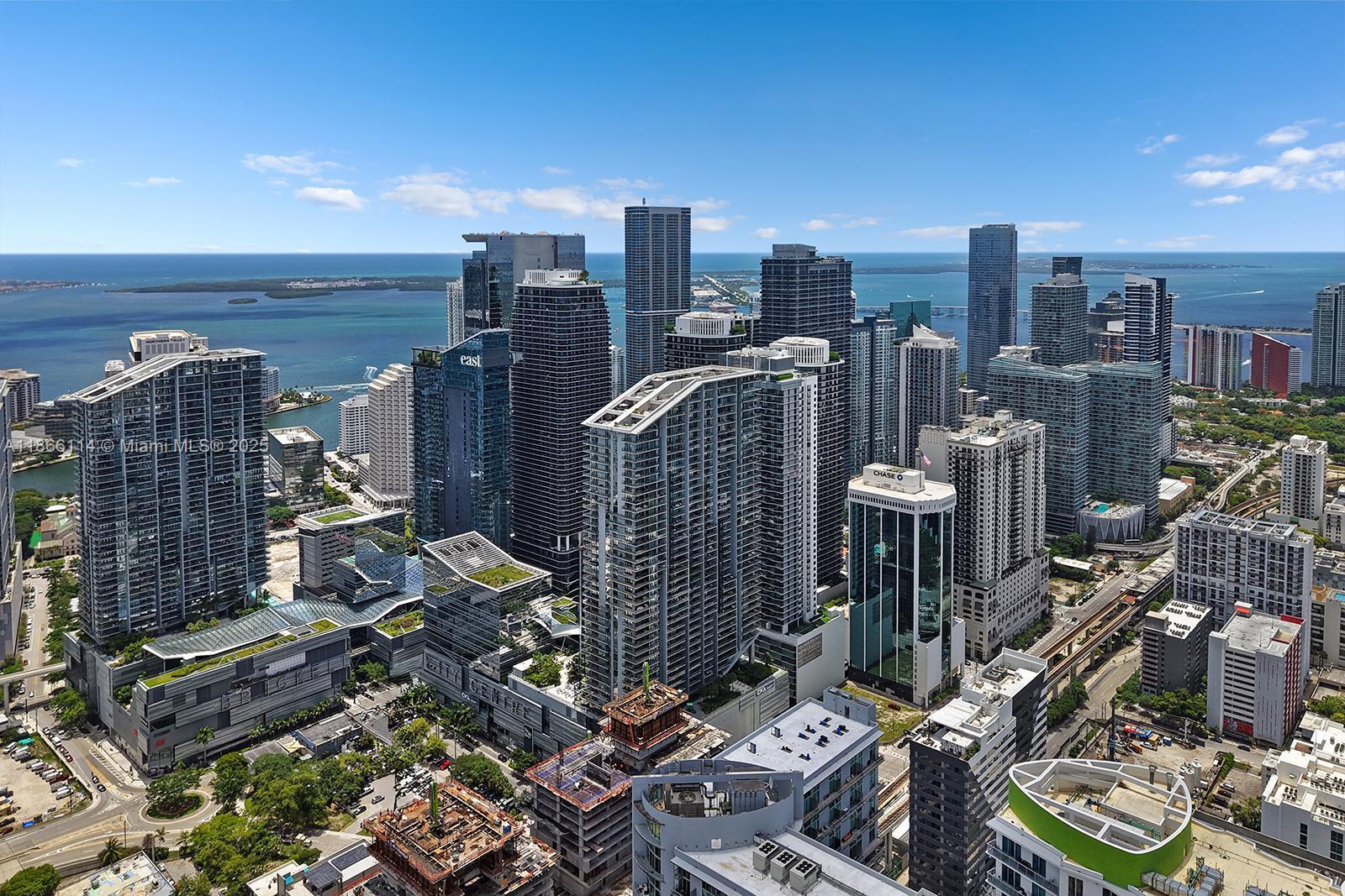 88 Southwest 7th Street, Unit 1401 Miami, FL 33130 - Photo 28 of 35 a view of a city with tall buildings