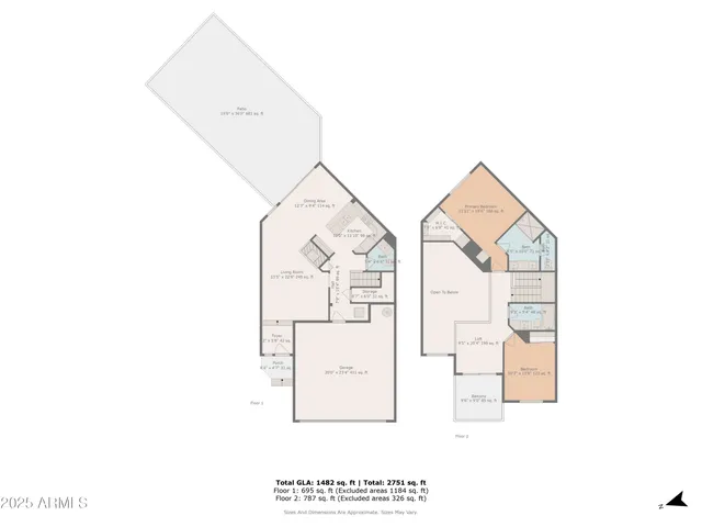 $441,800 | 1060 East Louis Way, Tempe, AZ 85284