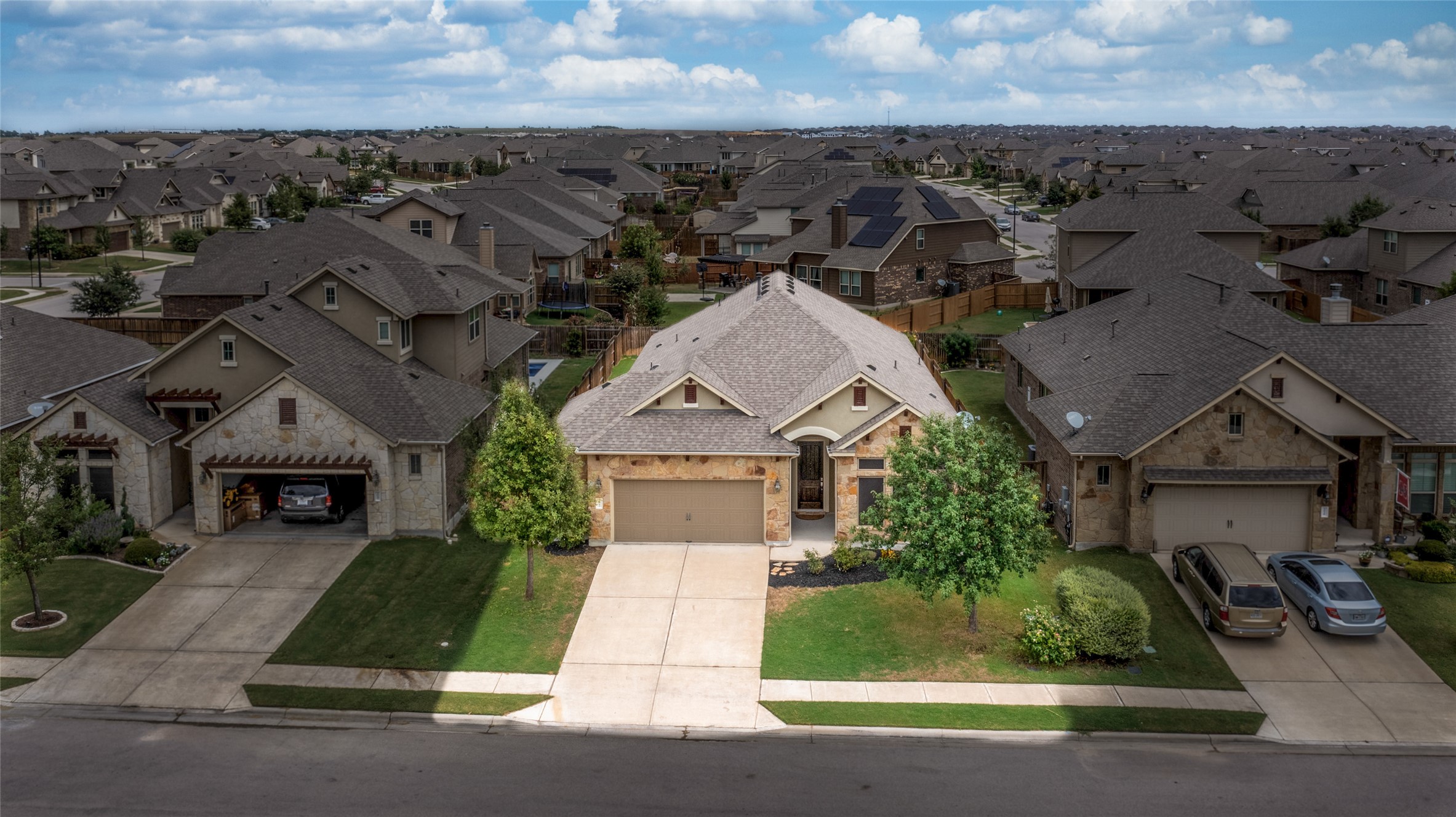 3043 Hidalgo Loop Round Rock, TX 78665 - Photo 30 of 34 Aerial view of residential area