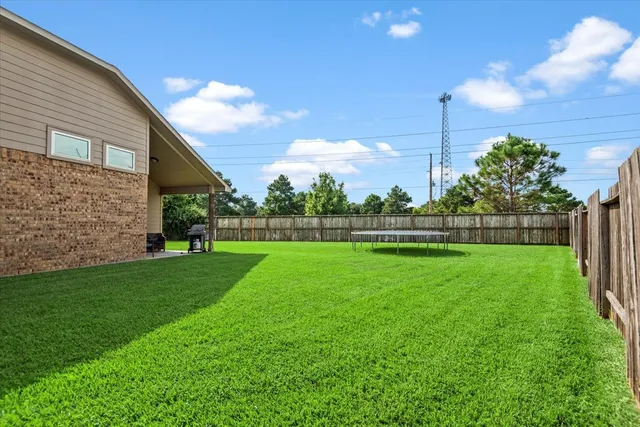 a view of a green field
