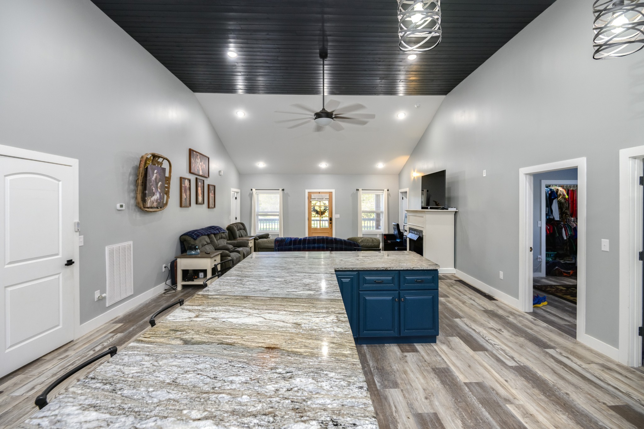 838 Old W Point Road Smithville, TN 37166 - Photo 19 of 65 a large room with lots of counter space a sink and a large window