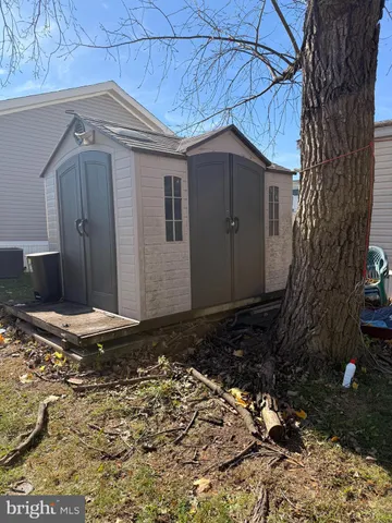 a backyard of a house