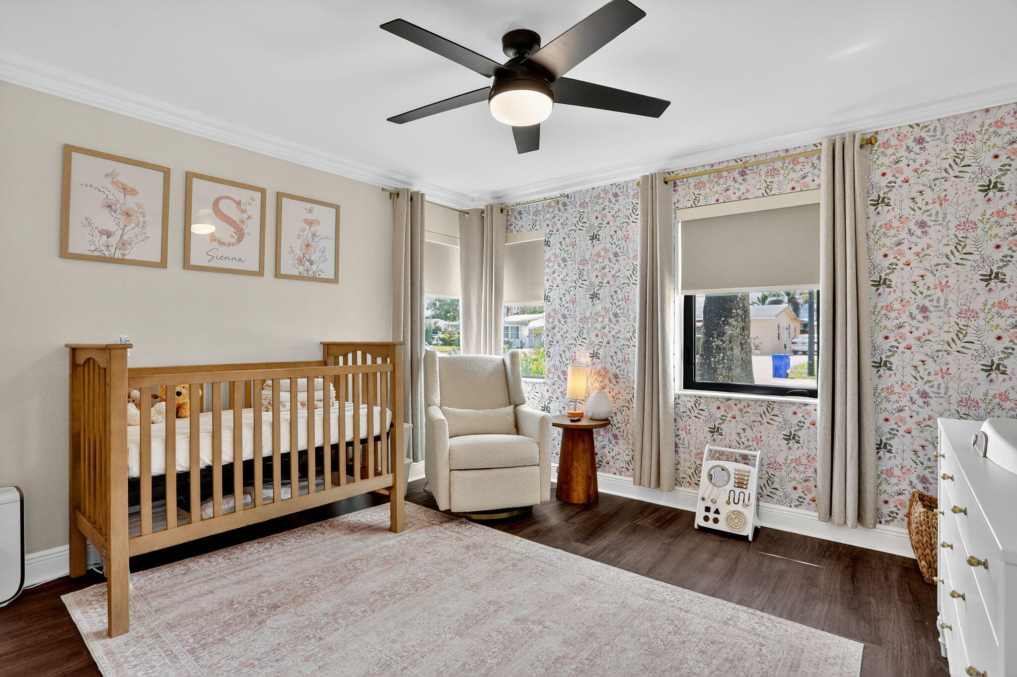 2840 Northeast 7th Terrace Pompano Beach, FL 33064 - Photo 18 of 42 a living room with furniture and a flat screen tv