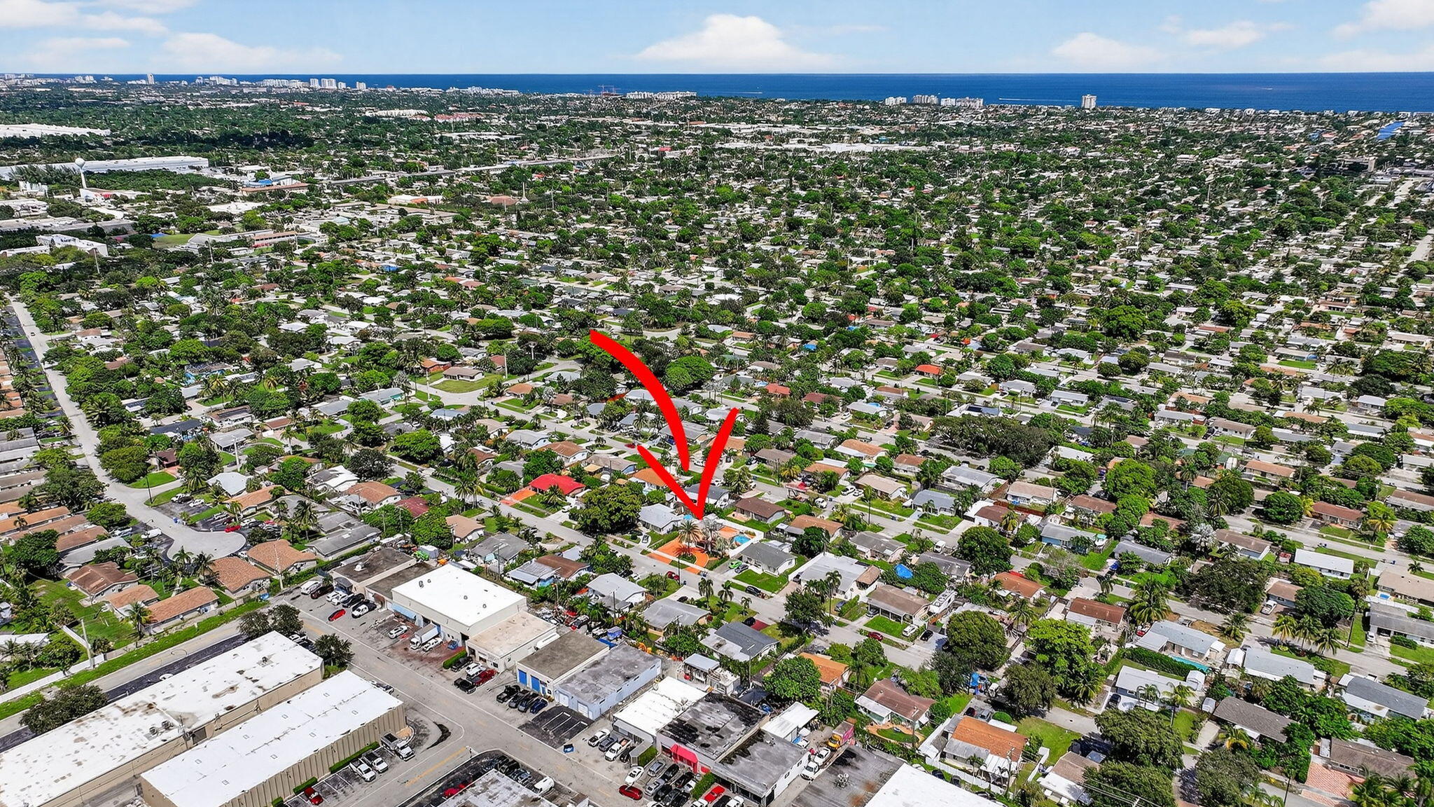 2840 Northeast 7th Terrace Pompano Beach, FL 33064 - Photo 37 of 42 a view of a lush green field