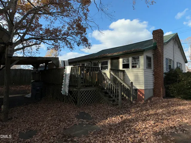 a house with a outdoor space