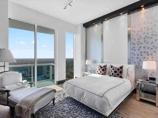 a view of a balcony with city view