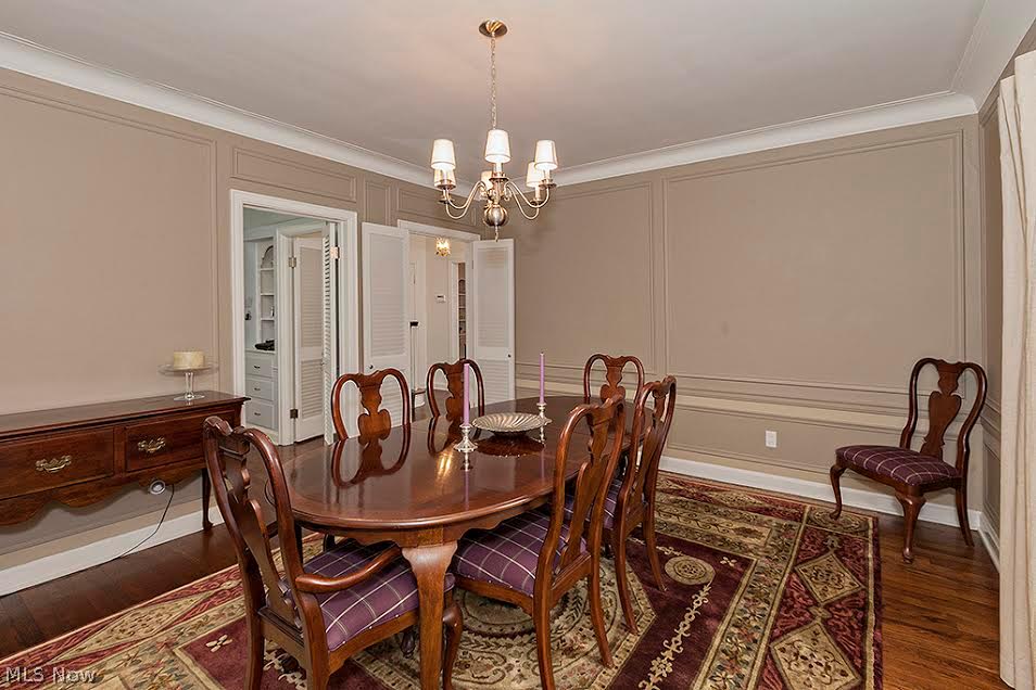 3289 Ardmore Road Cleveland, OH 44120 - Photo 3 of 23 Nice size formal dining room with floor to ceiling windows.