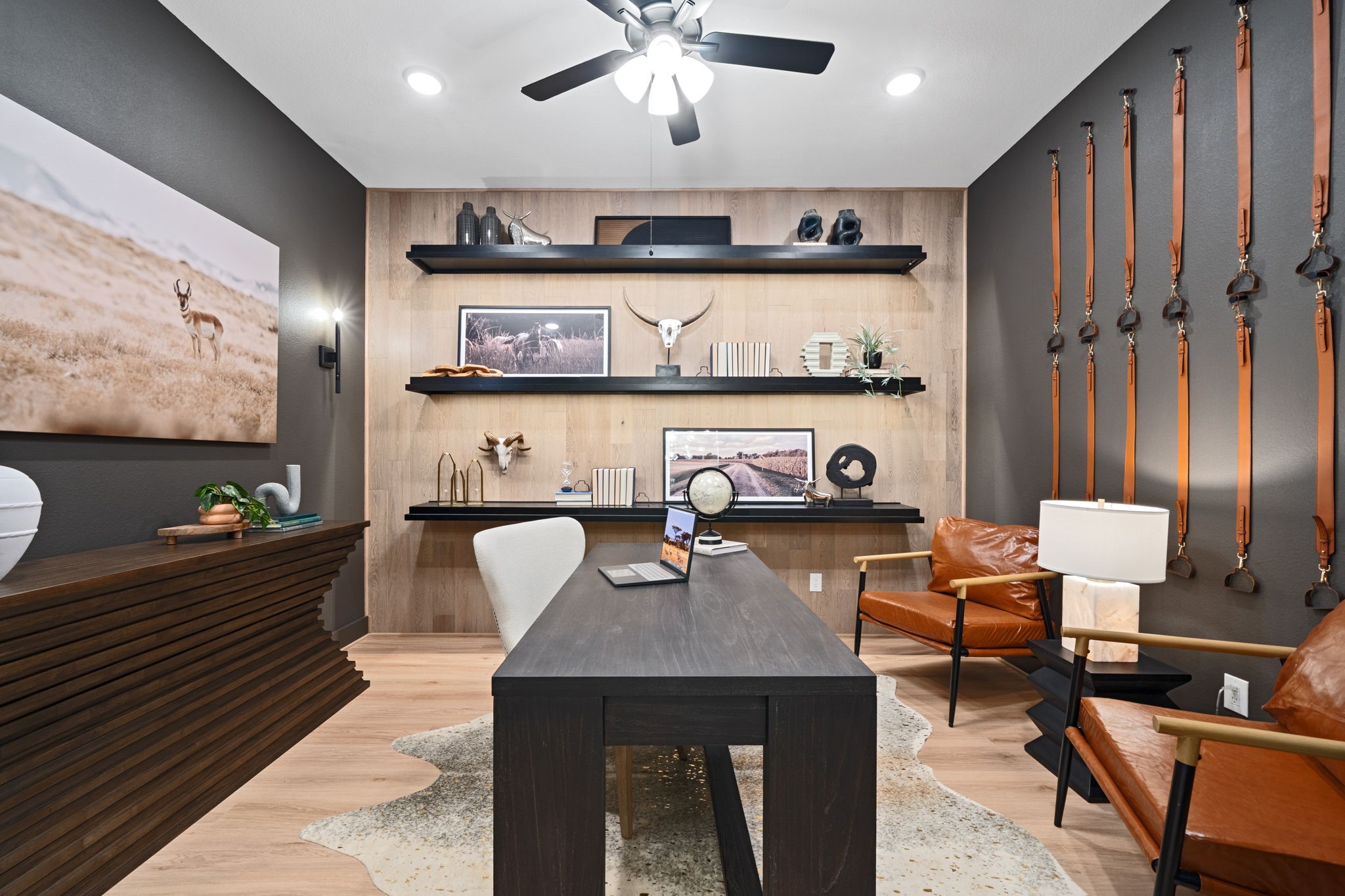 721 Cross Timbers Trace Hempstead, TX 77445 - Photo 4 of 22 a view of kitchen island with furniture and wooden floor