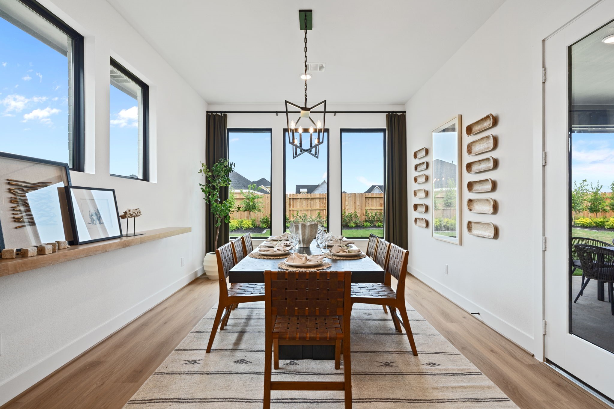 721 Cross Timbers Trace Hempstead, TX 77445 - Photo 6 of 22 a dining room with furniture window wooden floor