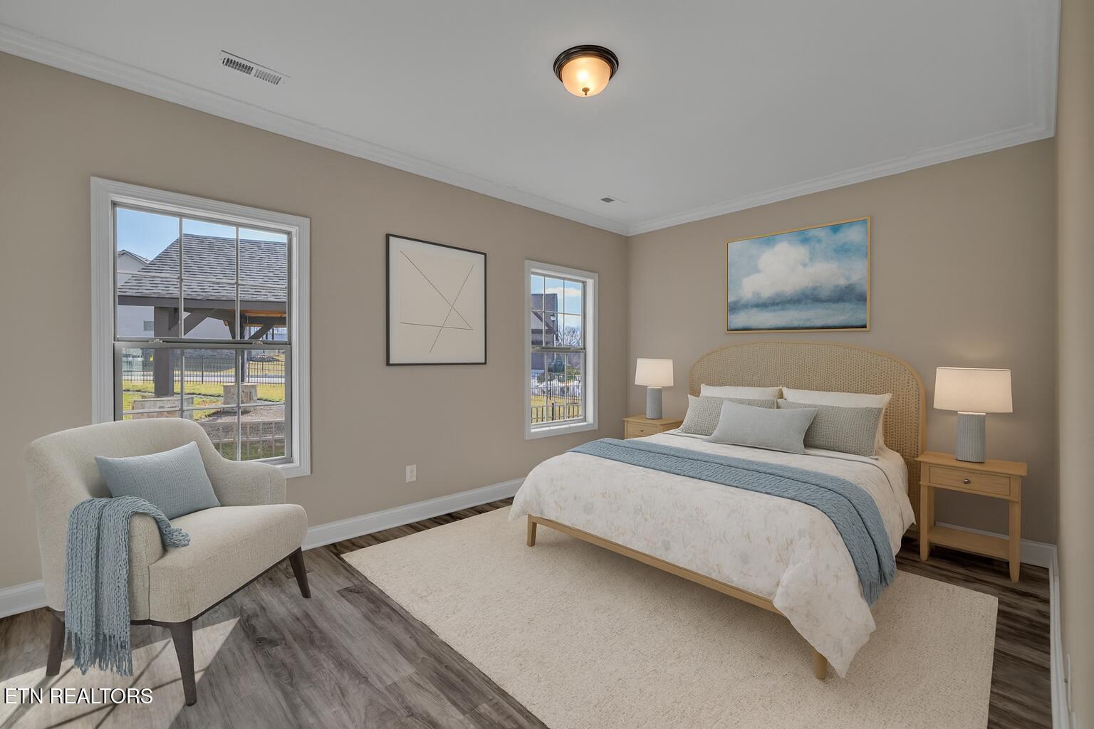 2926 Snow Pond Road Knoxville, TN 37931 - Photo 32 of 44 Virtually Staged Bedroom 2