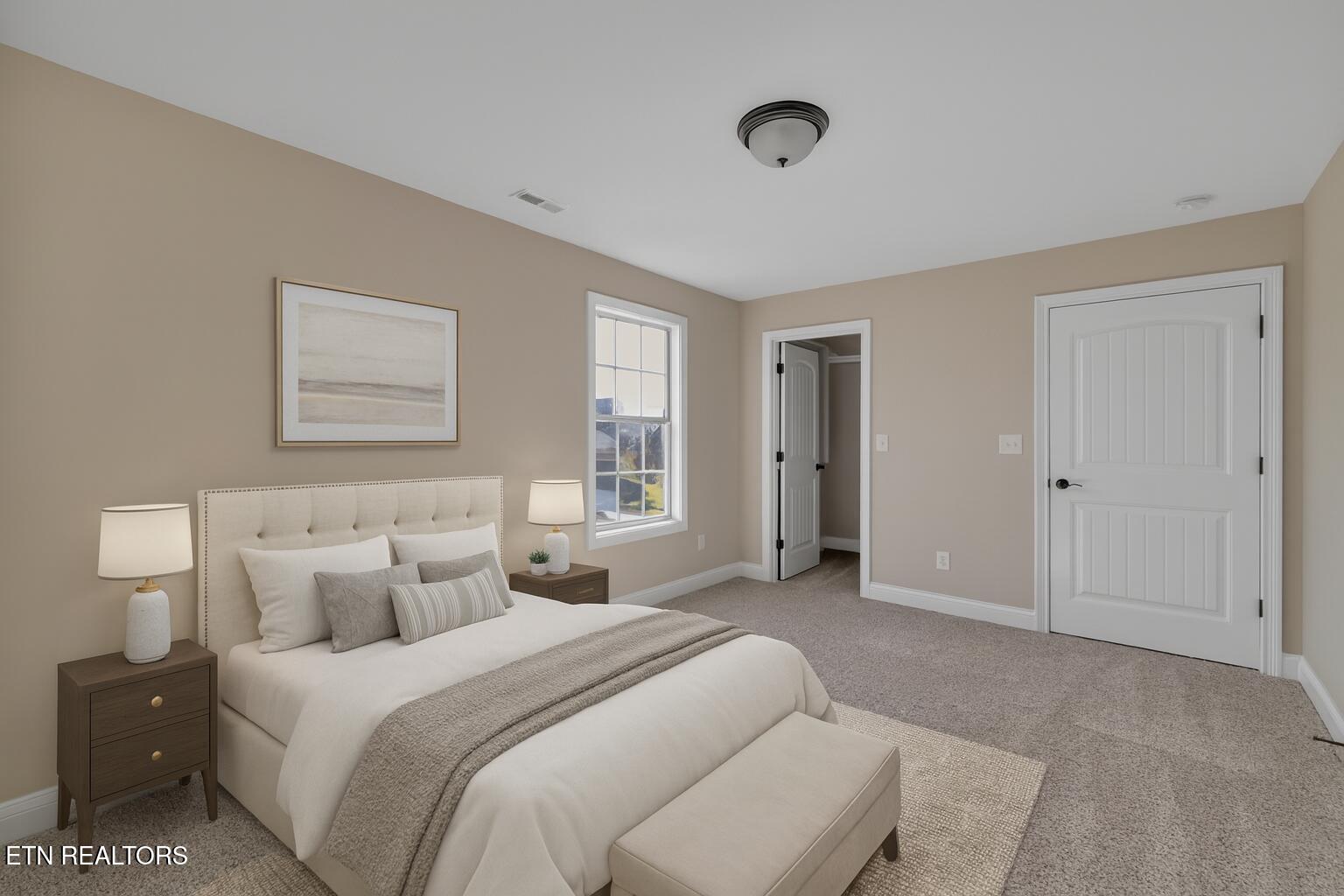 2926 Snow Pond Road Knoxville, TN 37931 - Photo 38 of 44 Virtually Staged Upstairs Bedroom