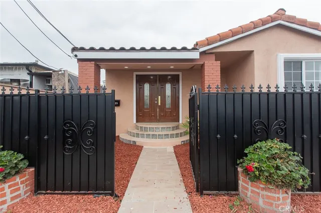 front view of a house