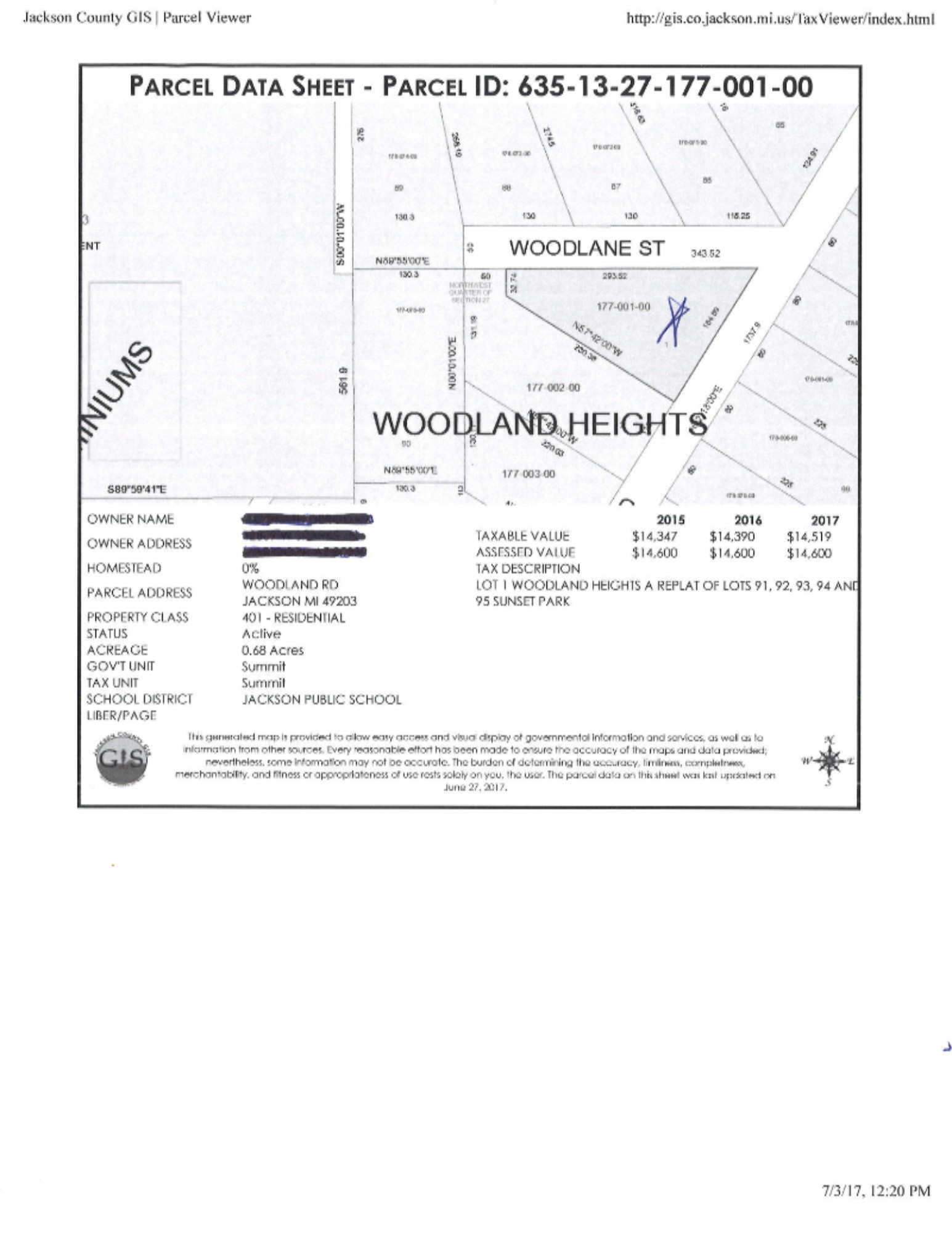 4700 Woodland Road Jackson, MI 49203 - Photo 1 of 2 Woodland Photo1