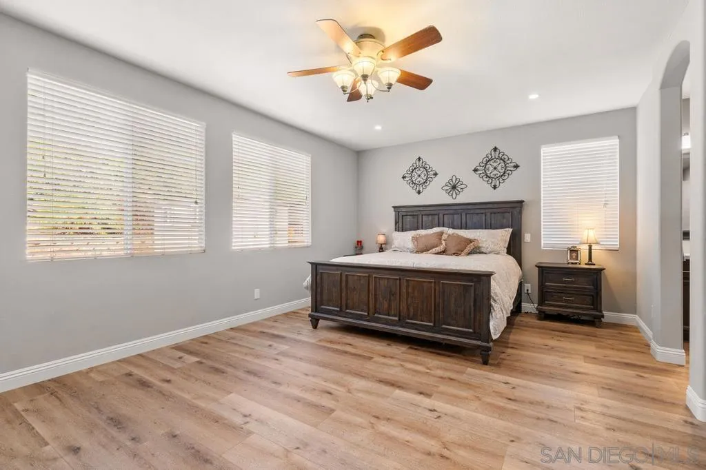 1253 Sunset Heights Road Escondido, CA 92026 - Photo 12 of 30 a bedroom with a bed and a window