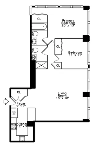 $298,000 | 4343 North Clarendon Avenue, Unit 516, Chicago, IL 60613