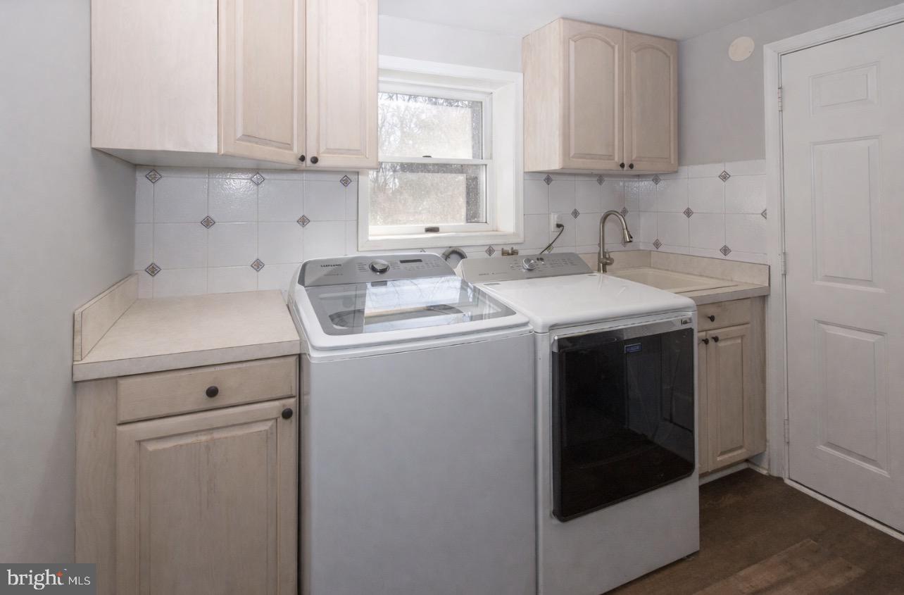 2947 Potshop Road Norristown, PA 19403 - Photo 10 of 41 a utility room with a sink washer and dryer