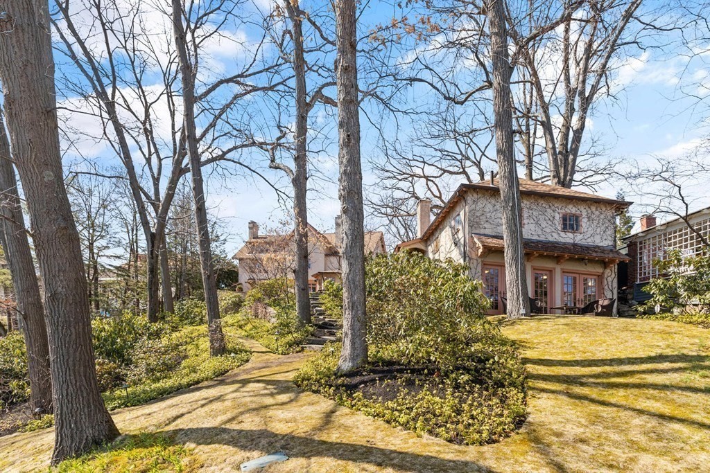 32 Everett Avenue Winchester, MA 01890 - Photo 37 of 42 a view of a house with a yard