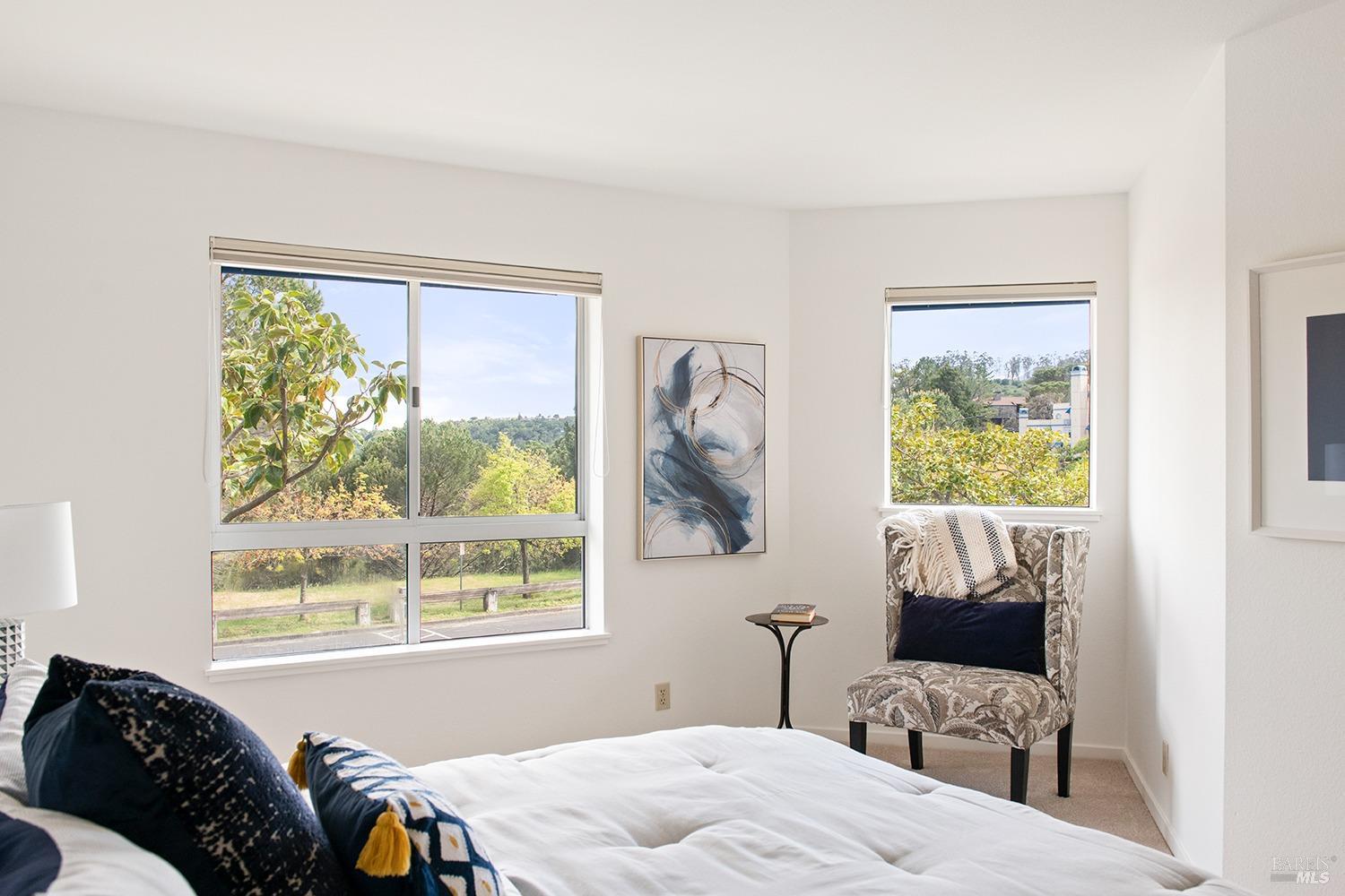 100 Thorndale Drive, Unit 149 San Rafael, CA 94903 - Photo 19 of 38 a bedroom with a bed and a window