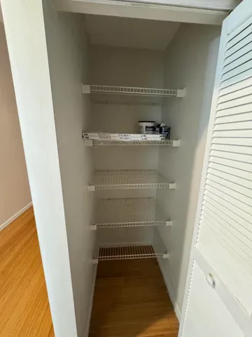 a close view of cabinet