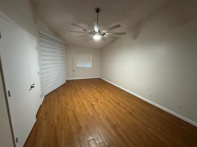 wooden floor in an empty room
