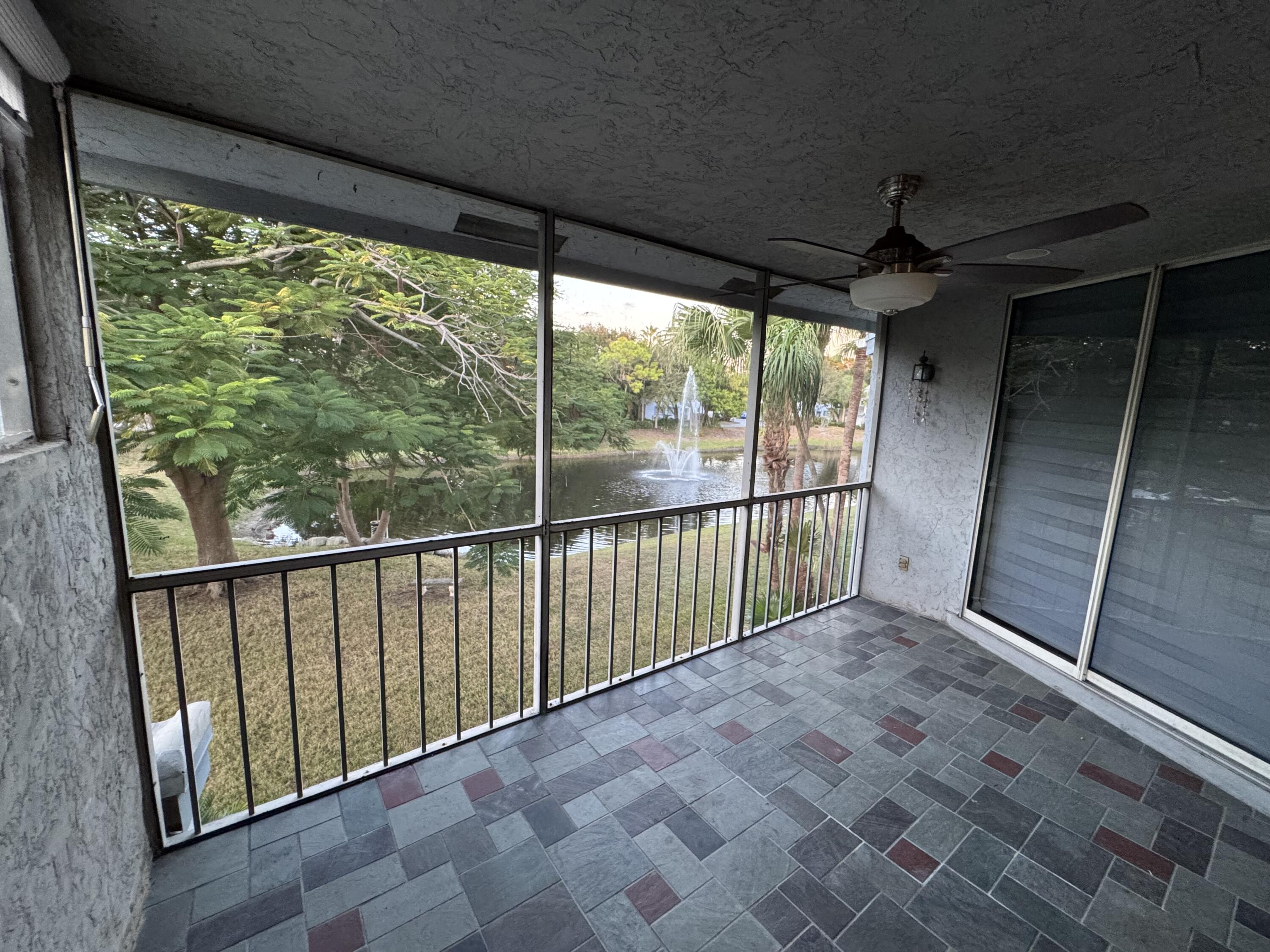 9777 Nickels Boulevard, Unit 705 Boynton Beach, FL 33436 - Photo 33 of 41 a view of a porch