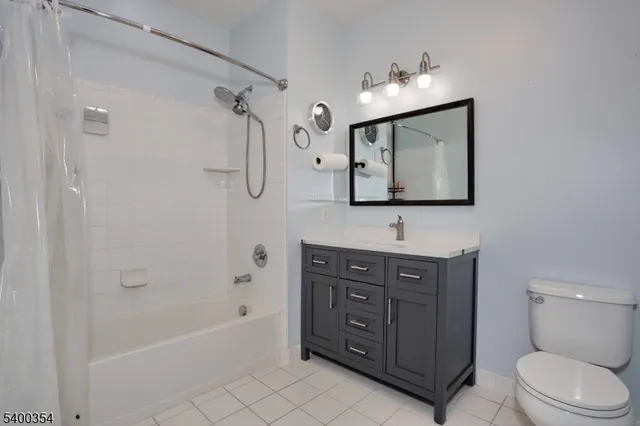 a front view of a building