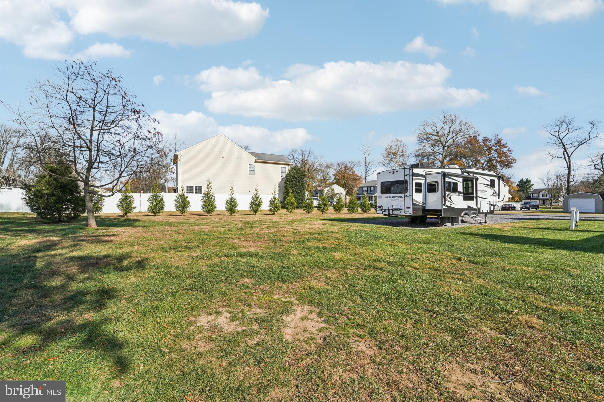 a view of large building