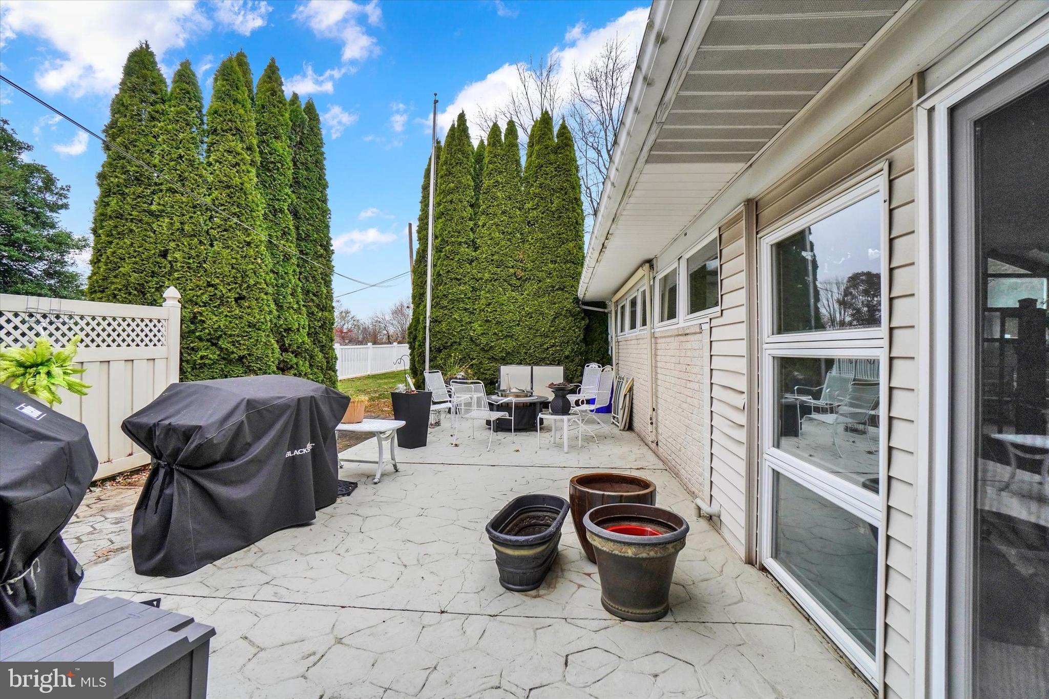 111 Dixie Drive Red Lion, PA 17356 - Photo 24 of 28 a view of a patio with chairs and a potted plants