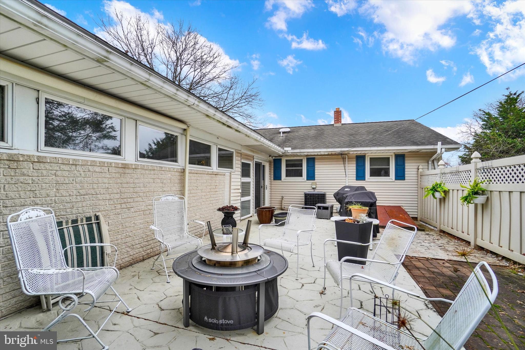 111 Dixie Drive Red Lion, PA 17356 - Photo 25 of 28 a view of a patio with couches table and chairs and potted plants