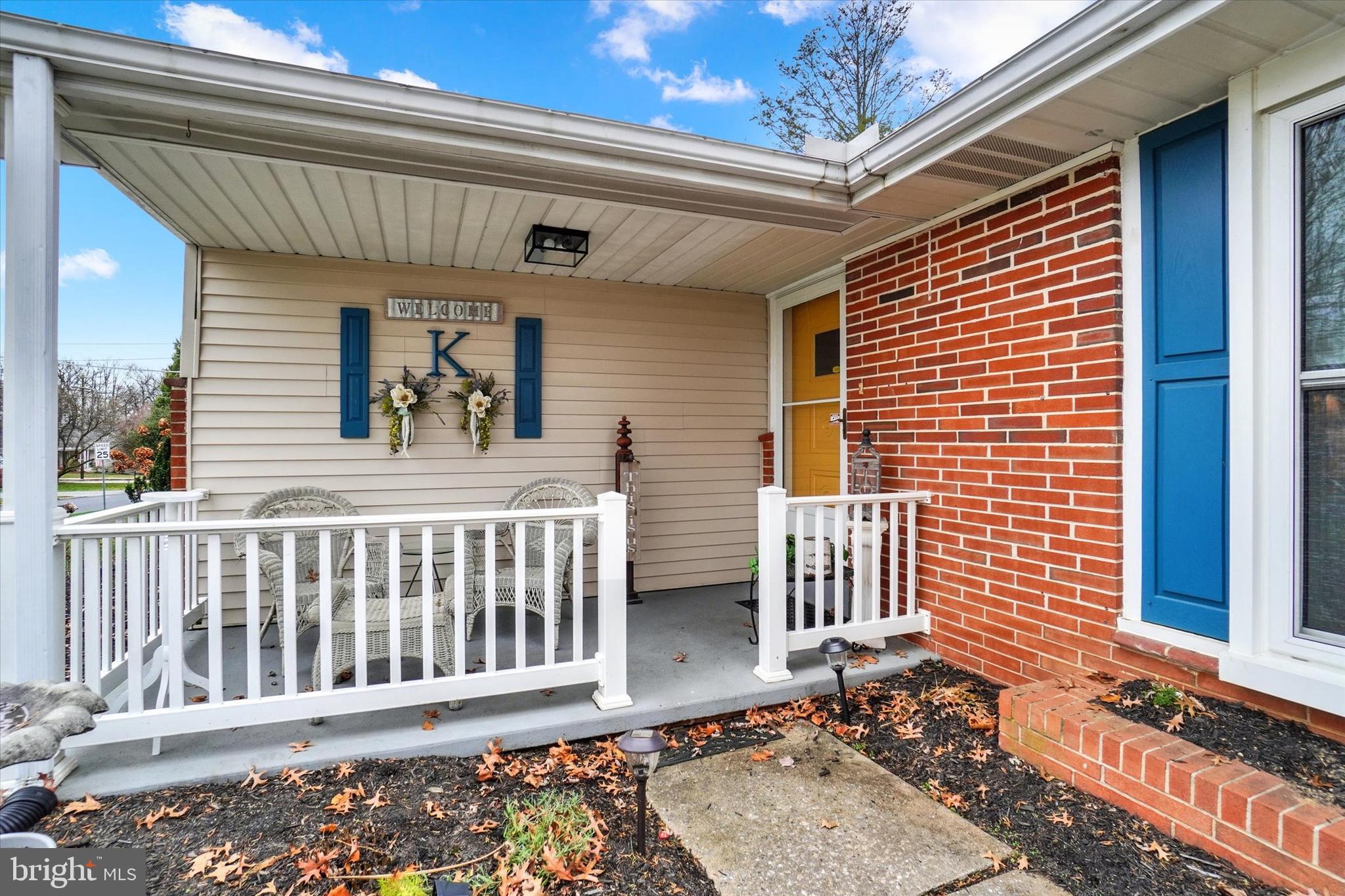 111 Dixie Drive Red Lion, PA 17356 - Photo 3 of 28 a view of porch with a bench