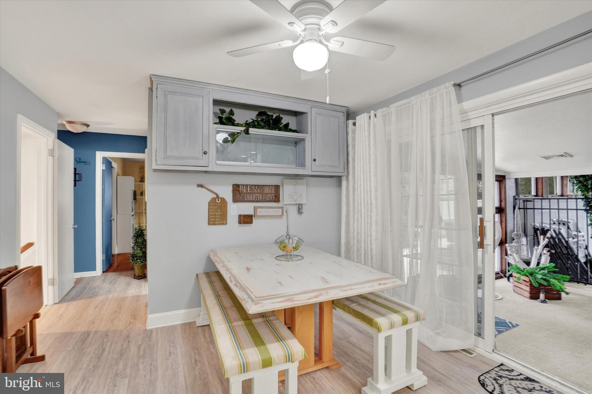 111 Dixie Drive Red Lion, PA 17356 - Photo 9 of 28 a view of kitchen island with furniture and wooden floor