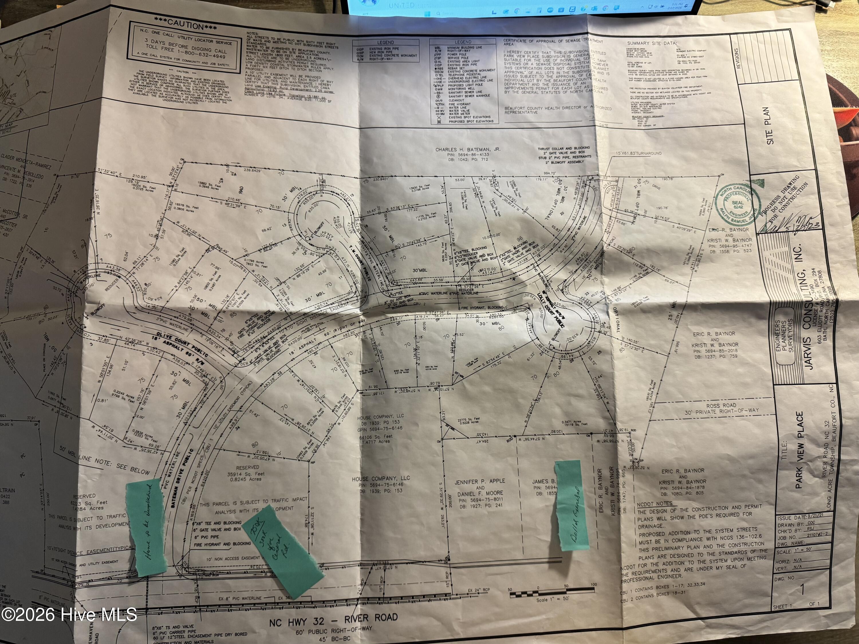 4959 River Road Washington, NC 27889 - Photo 1 of 1 Plat Map
