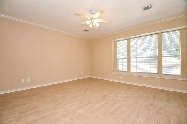 a view of swimming pool with a garden