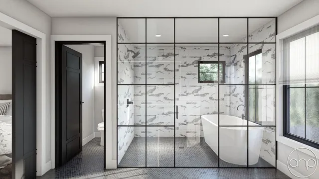a view of a refrigerator in kitchen and an empty room