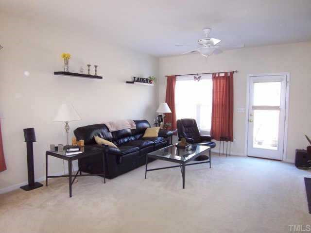 2020 Metacomet Way Raleigh, NC 27604 - Photo 7 of 12 Living Area Includes Access to Extended Patio Ideal for Entertaining! Living Room