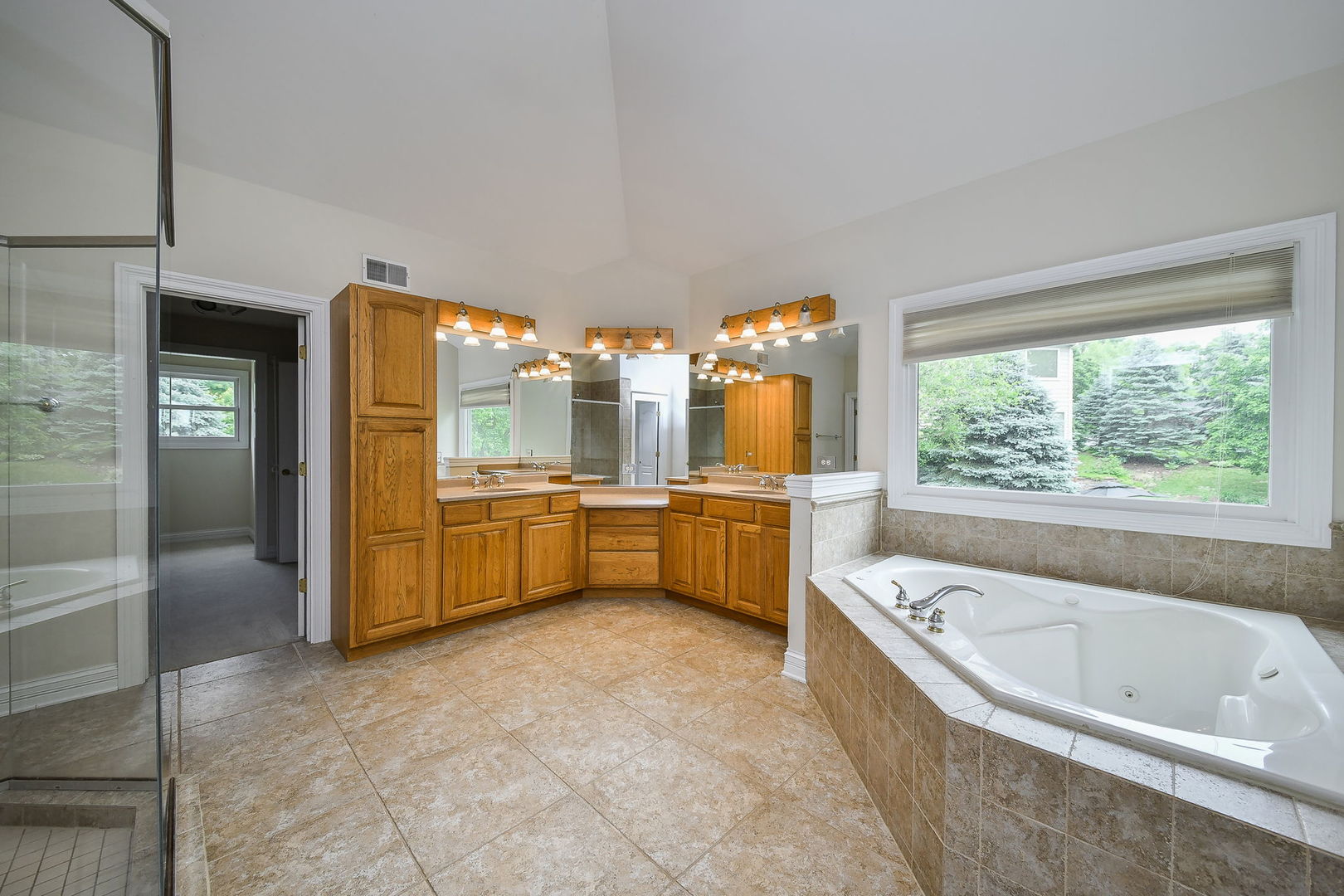 104 Bruell Street Yorkville, IL 60560 - Photo 21 of 35 a large white kitchen with a large window