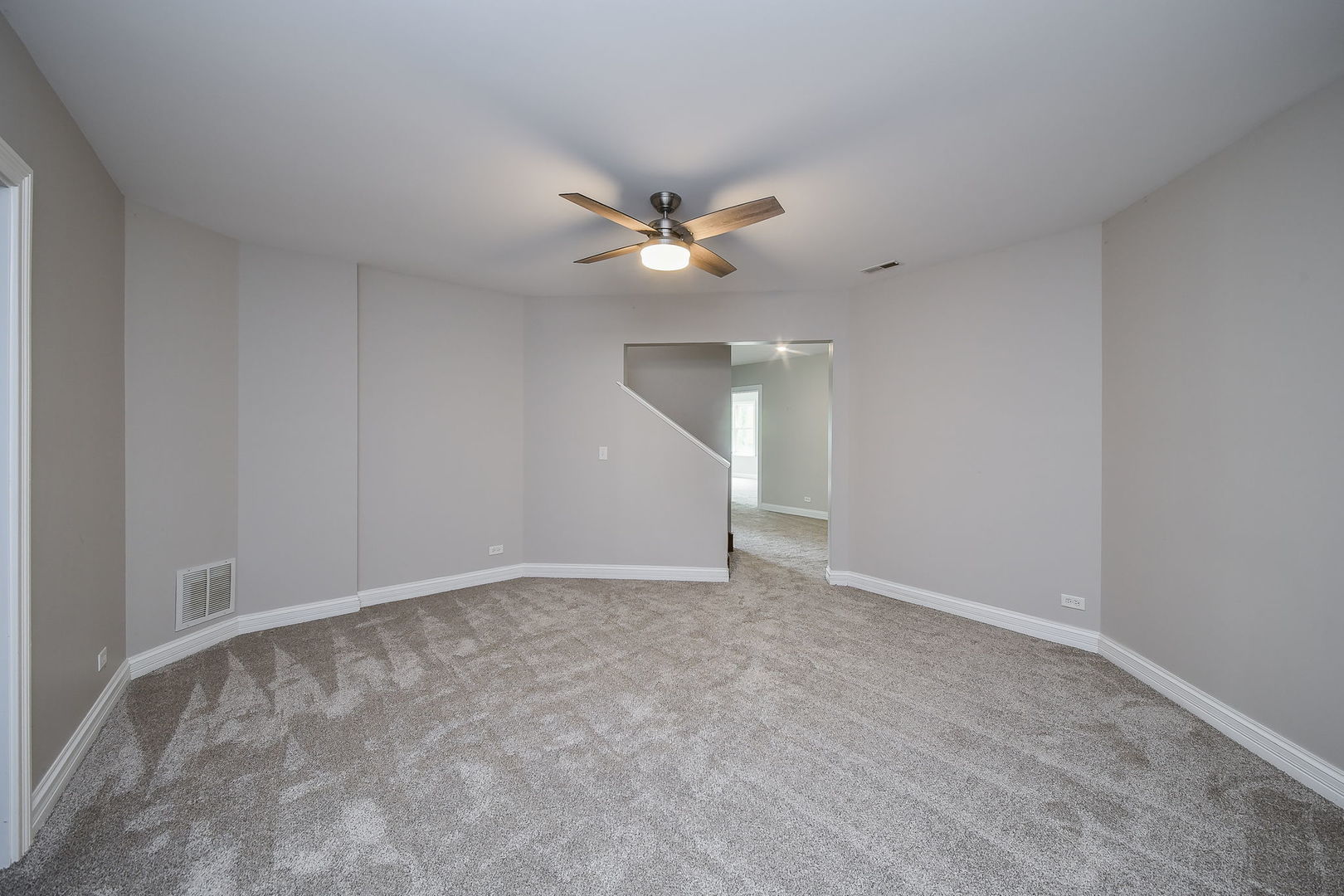 104 Bruell Street Yorkville, IL 60560 - Photo 34 of 35 wooden floor in an empty room