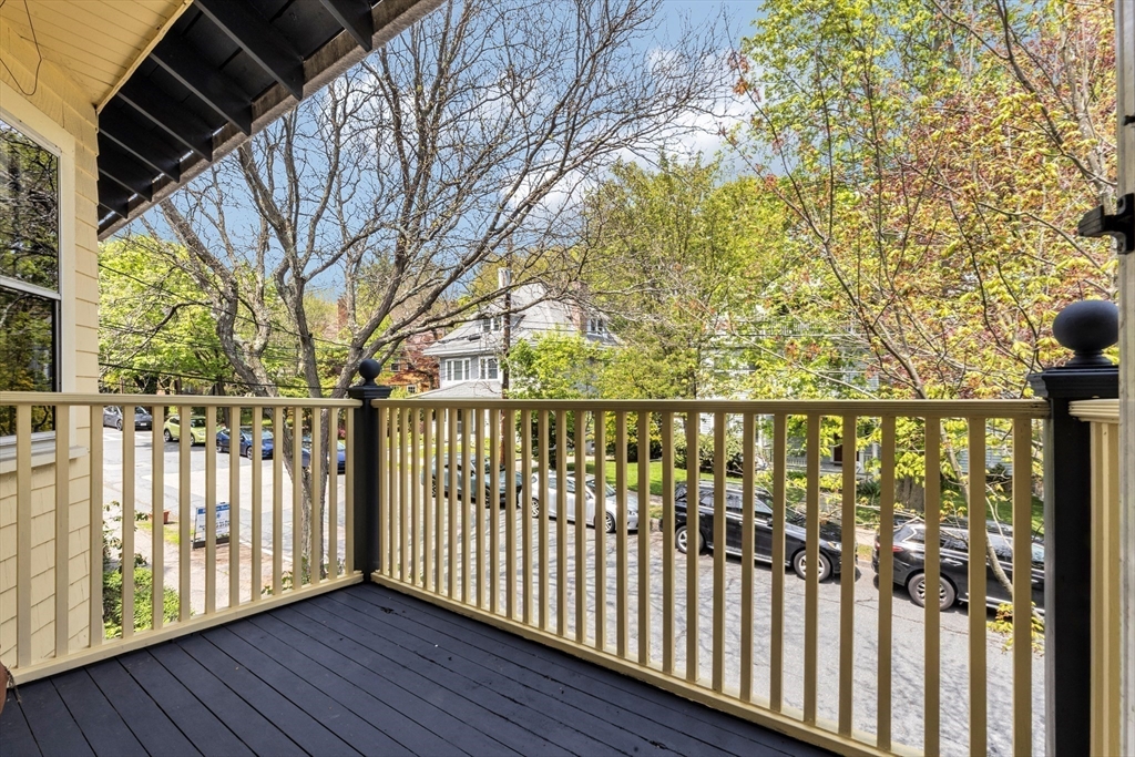 115 Sumner Road Brookline, MA 02445 - Photo 20 of 25 a view of stairs and deck