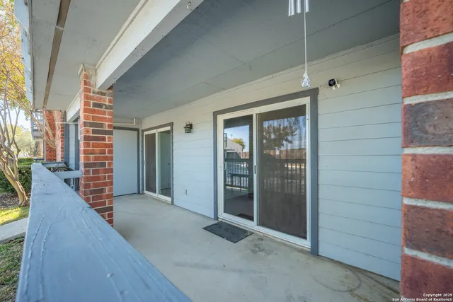 a view of a house with an outdoor space