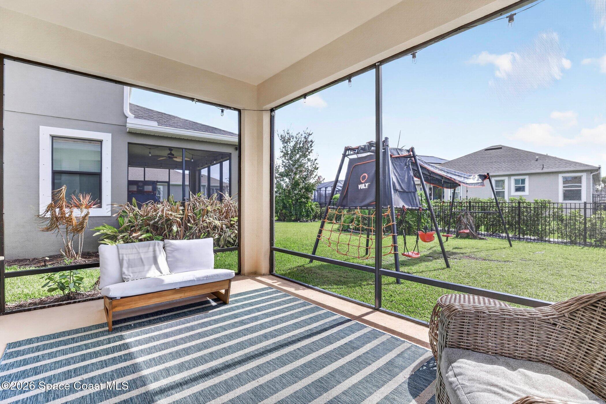 3308 Ribbon Grass Drive Melbourne, FL 32940 - Photo 29 of 46 Screened Patio