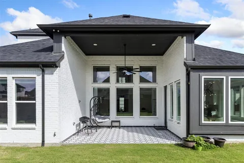 a view of a entryway of the house