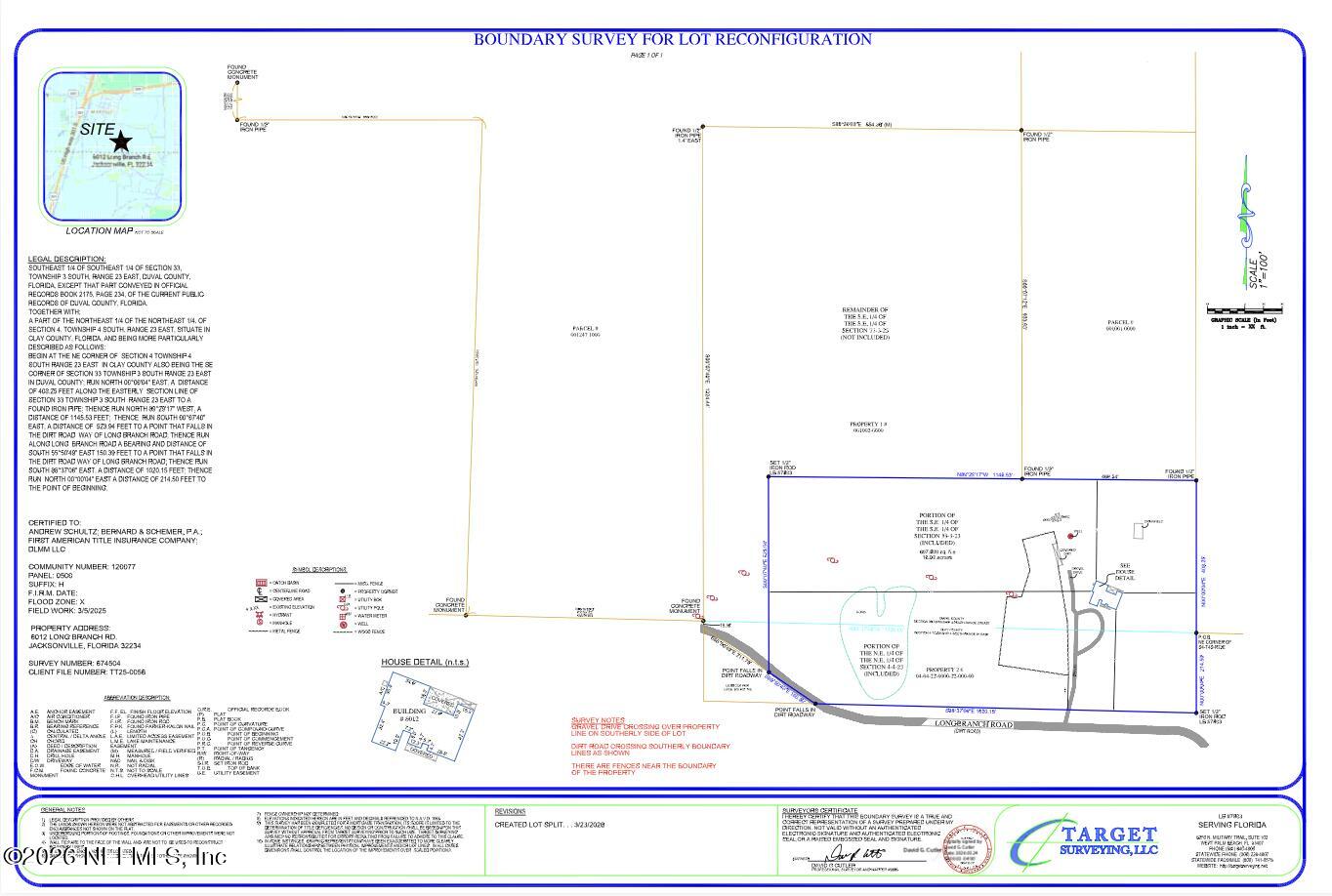 6012 Long Branch Road Jacksonville, FL 32234 - Photo 78 of 79 15 Acres Survey