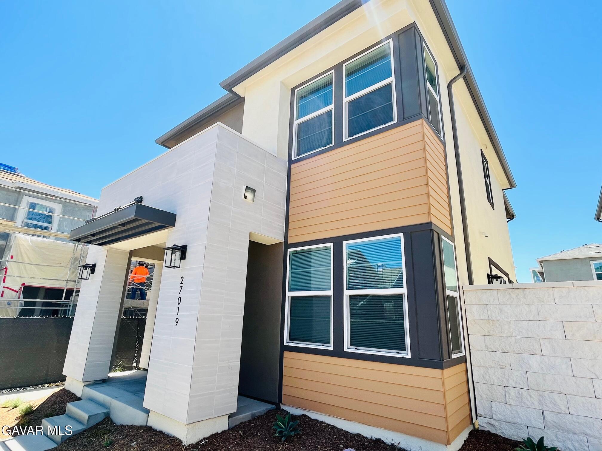 a view of a house with a window
